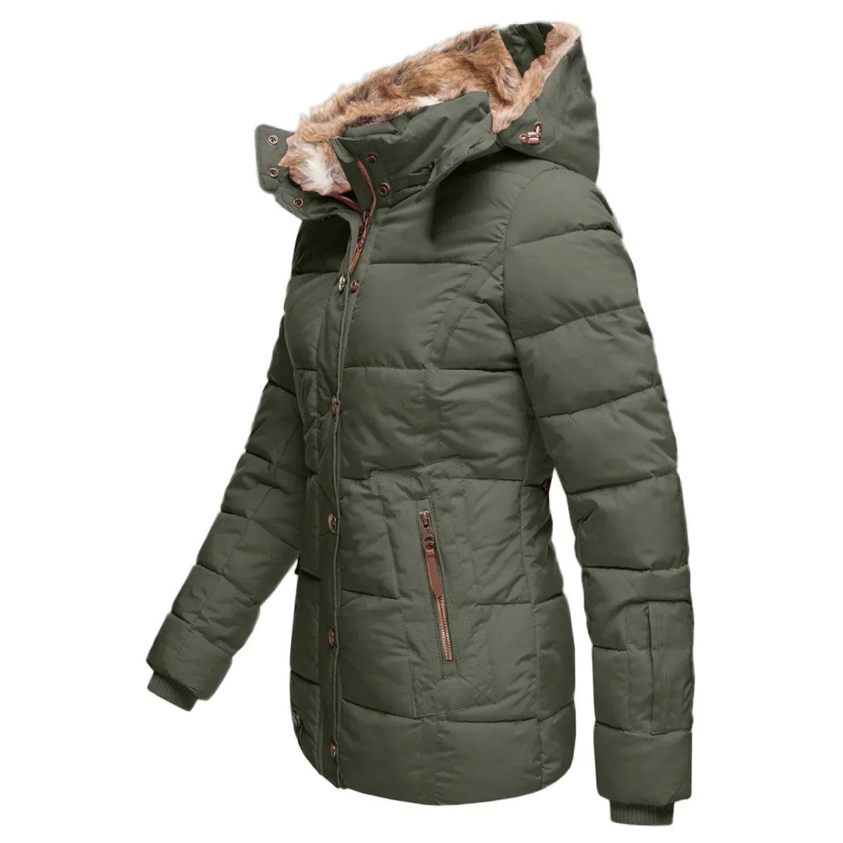 women's slim fit winter jacket