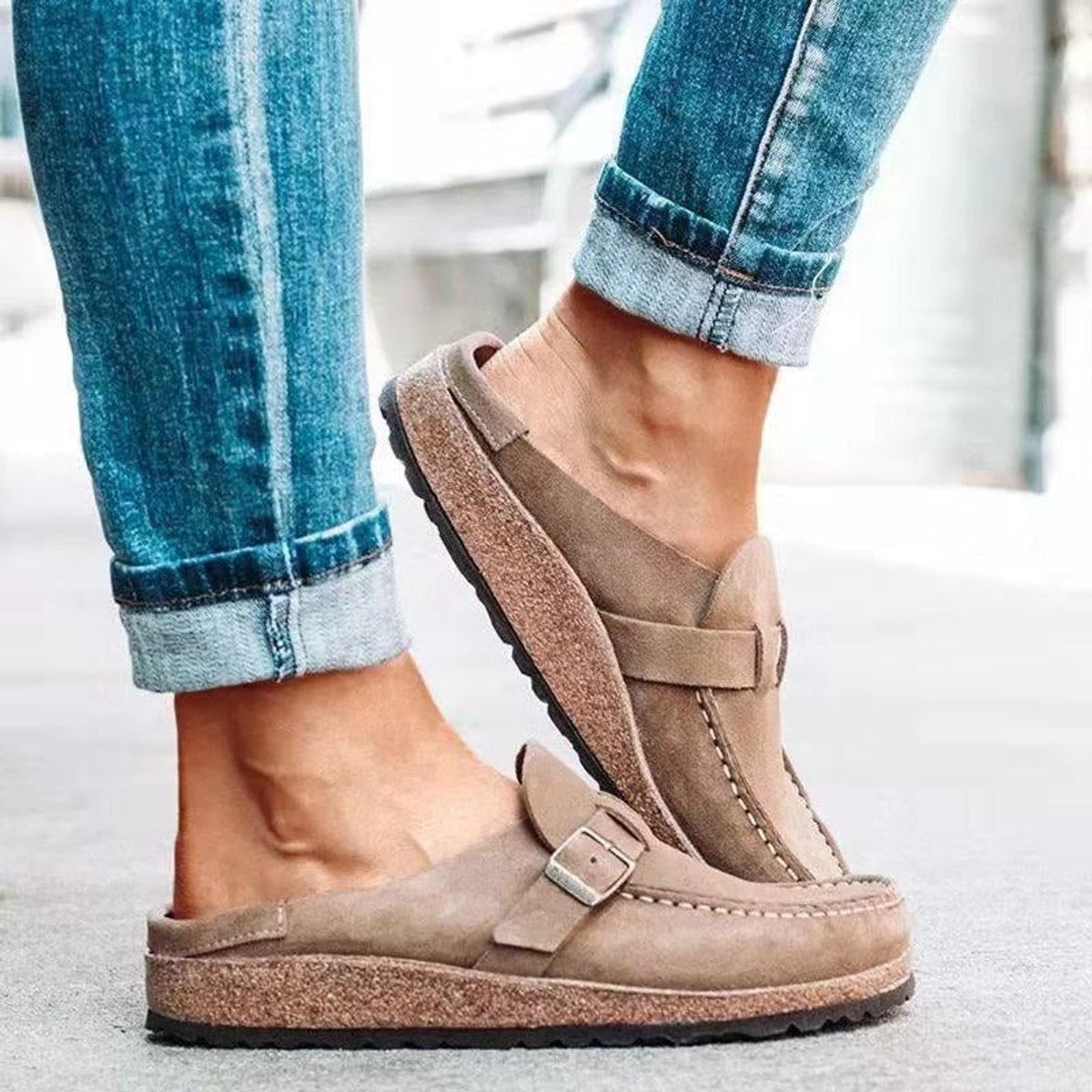 women's slip-on retro shoes
