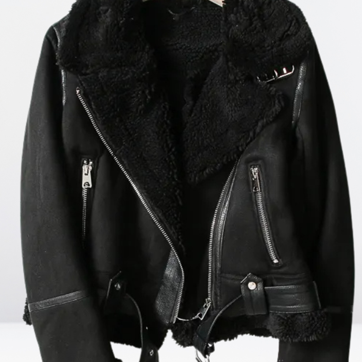 women's smart casual blazer jacket in black