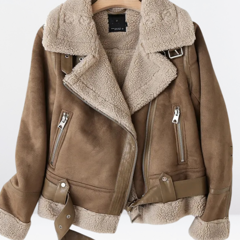 women's smart casual blazer jacket in brown