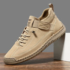 women's wide fit slip-on sneakers in light brown